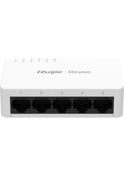 Ruijie Reyee RG-ES05F 5-Port 10/100 Mbps Tak Çalıştır Plastik Kasa Switch