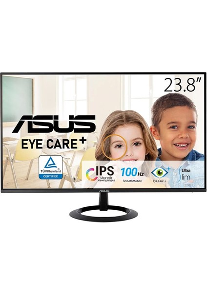 Asus 23.8" 1ms 100Hz HDMI Vesa Flicker-Free IPS (VZ24EHF) Monitör