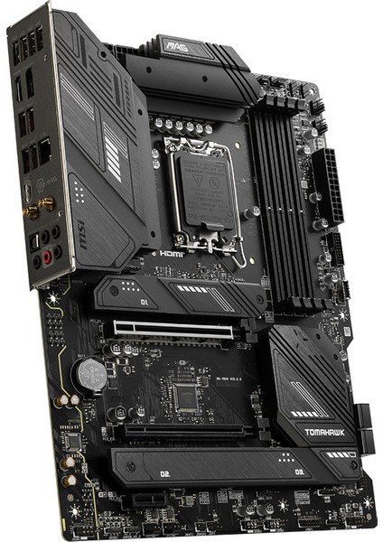 Msı Mag B760 Tomahawk Wıfı Soket 1700 Ddr5 7000(OC) Pcı-E Gen5 ,m.2 Usb3.2 Hdmı,