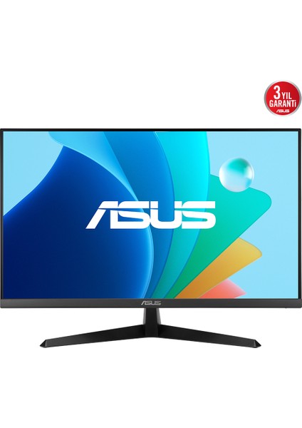27" Asus VY279HF 1ms 100MHZ IPS HDMI Type-C Vesa Siyah Monitör