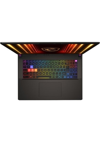 Msı 17" Qhd Vector 17 Hx Aı A2XWHG-081TR ULTRA 9 275HX-32GB Ddr5 RAM-12GB RTX5070TI-2TB NVME-W11H 240HZ
