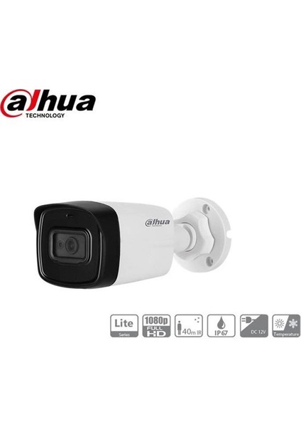 Dahua 2mp Bullet 3.6mm HAC-HFW1200TLP-0360B Ahd Kamera