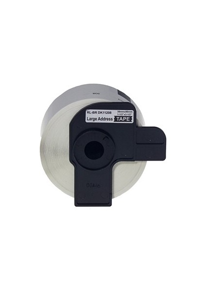 Prıntpen Brother P-Touch DK-11208 Genıs Adres Etıketı (400 Adet/rulo) (38MM x 90MM)