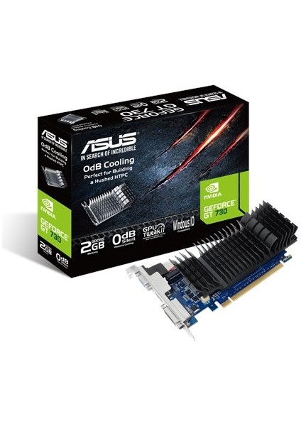 Asus GT730-SL-2GD5-BRK 2gb Ddr5 64BİT Hdmı/dvı-D Sub