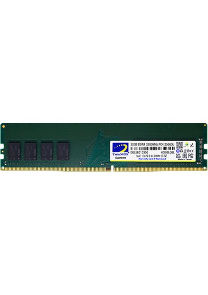 Twinmos 32GB 3200MHZ Ddr4 U-Dımm CL22 Ram (MDD432GB3200DWO)