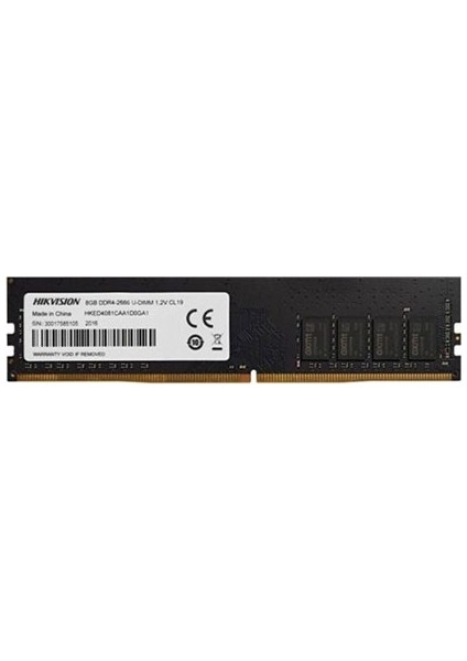 Hıkvısıon 8gb Ddr4 3200MHZ CL16 Pc Ram Value HKED4081CAB2F1ZB1