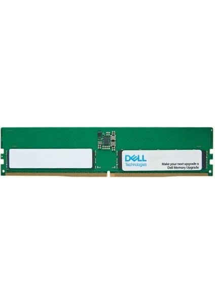 Dell 16GB Ddr5 1rx8 Udımm 5600MHZ Sunucu Ram Value AC958788