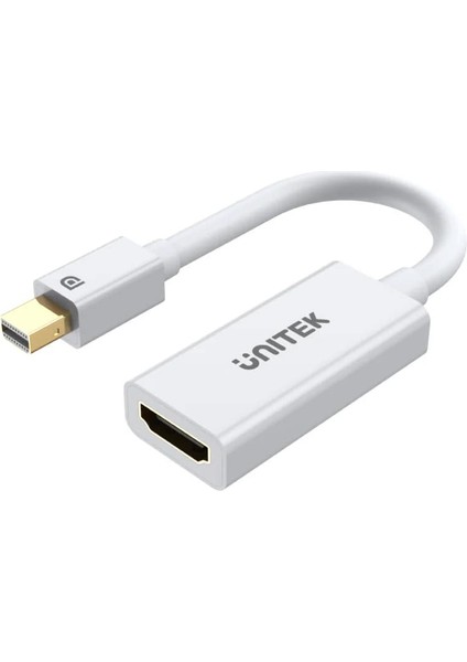 Unıtek Mını Dısplayport To HDMI Dönüştürücü 4K&amp;30Hz (Y-6331)