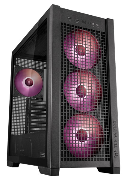Asus Tuf Gamıng GT302 Tg Argb - Siyah Eatx/atx/micro-Atx/mini-Itx Kasa (Psu Yok)
