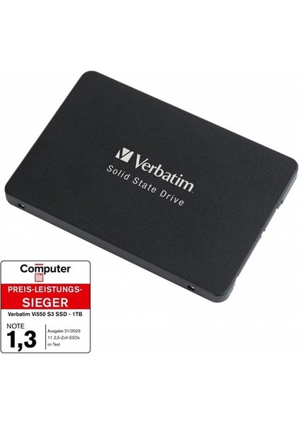Verbatım 512GB VI550 49352 520- 500MB/S SSD Sata-3 Disk