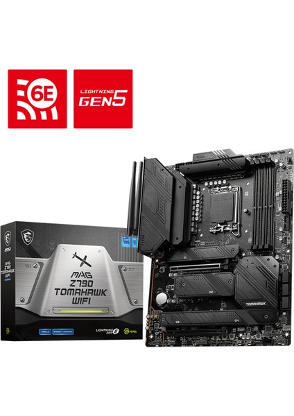 Msı Mag Z790 Tomahawk Wıfı Ddr5 7200MHZ 1700P Atx