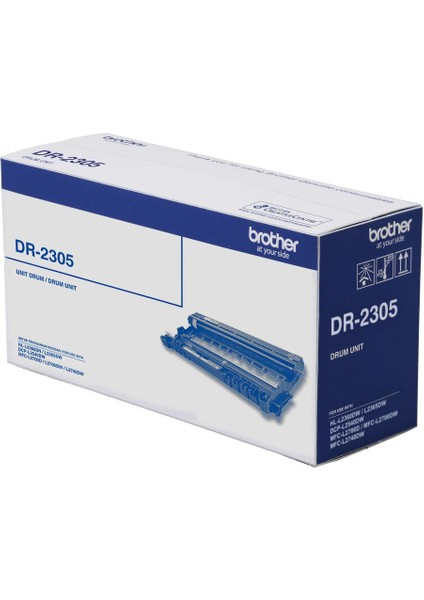 Brother Drum (DR2305) HL-L2365DW MFC-L2740DW MFC-L2700DW 12.000 Syf.