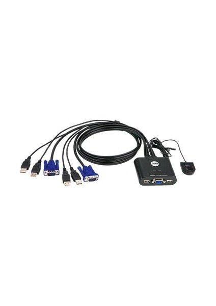 Aten CS22U 2 Port USB VGA Kvm Auto Switch