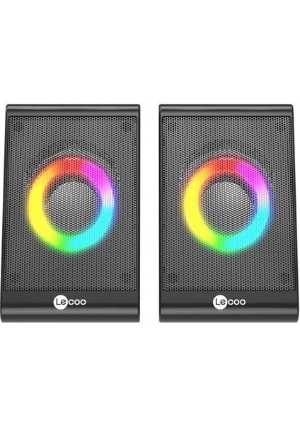 Lenovo Lecoo DS100 1+1 Siyah 6W Rms Hoparlör Rgb Ledli