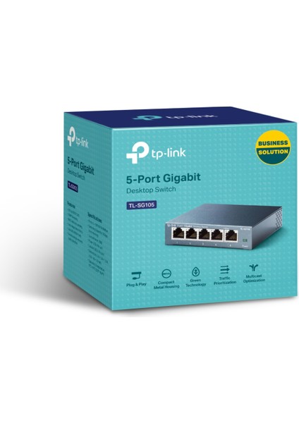 Tp-Link TL-SG105 5-Port Gigabit Desktop Switch