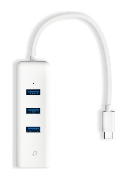 Tp-Lınk UE330C USB Type-C 3-Port Hub ve Gigabit Ethernet Adaptörü