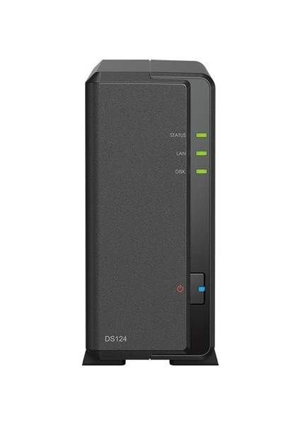 Synology DS124 Realtek Qc- 1gb Ram- 1-Diskli Nas Server (Disksiz)