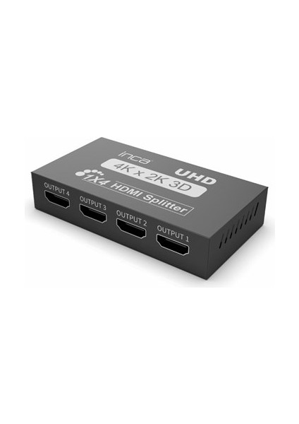 Inca 1port IHSK-430 1port HDMI (Giriş) 4port HDMI (Çıkış) 4K HDMI Splitter