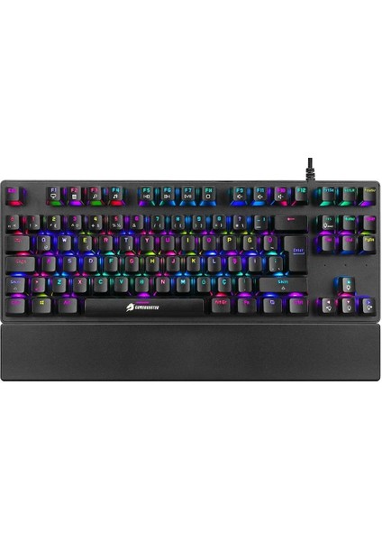 Gamebooster GM10B Tactic Q USB Rgb 88 Tuş+Bileklik