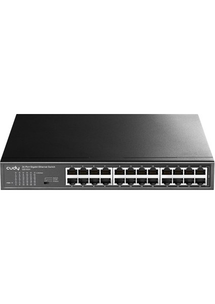 Cudy GS1024 24 Port Gigabit Yönetilemez Rack Mount Metal Kasa Switch