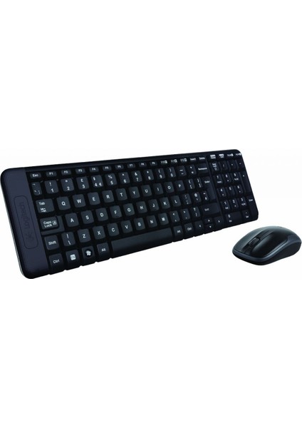 Logıtech MK220 Kablosuz Klavye Mouse Set Siyah (920-003163)