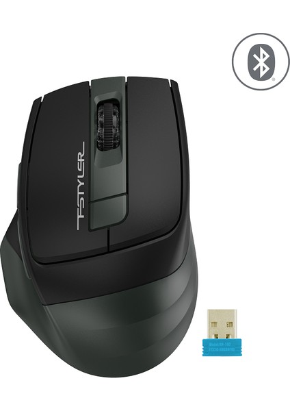A4 Tech FB35 Optık Mouse Bluetooth+Nano USB Yeşil