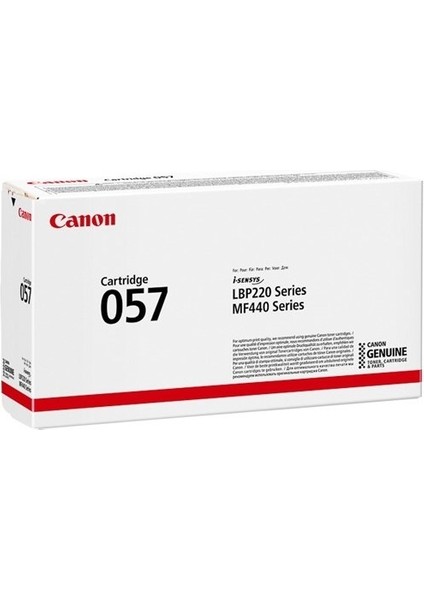 Canon 3009C002 CRG-057 Siyah Toner