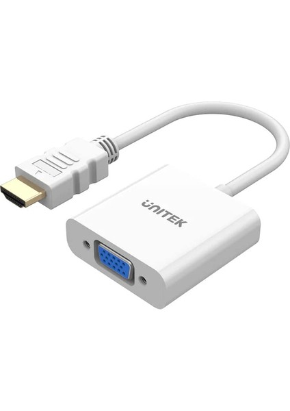 Unıtek HDMI To VGA Dönüştürücü 1080P&amp;60Hz (Y-6333C01)