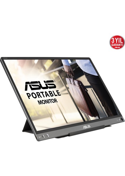 15.6" Asus MB16ACE 5ms IPS Taşınabilir USB Type-C Monitör
