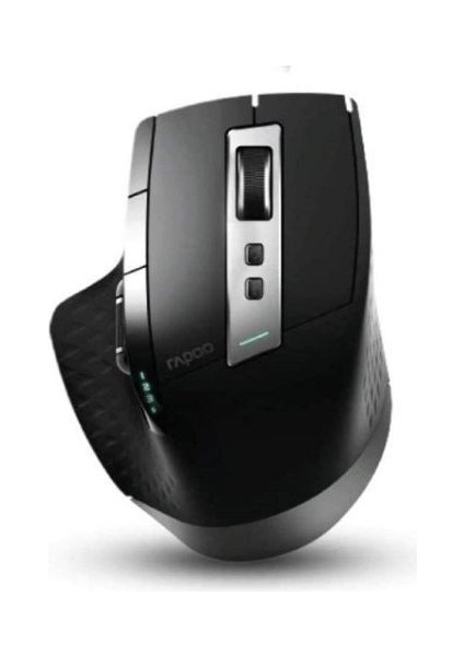 Rapoo MT750S 18670 Siyah Çoklu Modlu Kablosuz Ergonomik 3200 Dpı Sensörlü Mouse