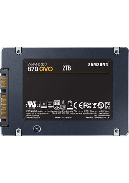 Samsung 2tb 870 Qvo Sata3-6 560/530MB/S SSD HDD