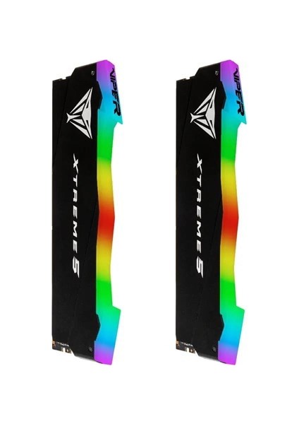 Patrıot 48GB (2x 24GB) Ddr5 7600MHZ CL36 Dual Kıt Pc Ram Vıper Extreme 5 PVXR548G76C36K