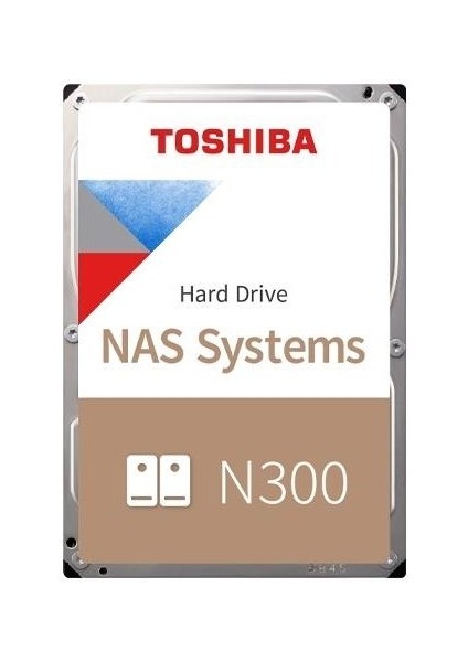 Toshıba 20TB N300 HDWG62AUZSVA 512MB 7200RPM Sata-3 Nas Diski