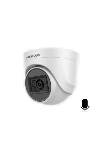 Hıkvısıon DS-2CE76D0T-ITPFS 2mp 2,8mm Ir Dome Kamera (-Dahili Mikrofonlu)