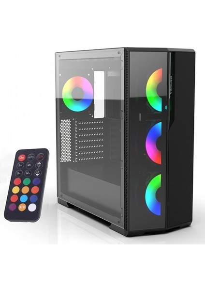 Inca EMG-17XN Gaming Mid-Tower Pc Kasası Argb Kontrolcü