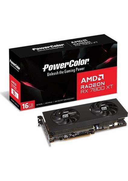 Powercolor 16GB RX7800XT 16G-P Gddr6 256BIT Hdmı-Dp Pcıe 4.0