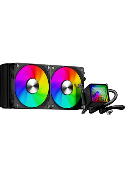 Iromx BTL-24SSF 240MM LGA1700/AM5 Soket Sıvı Soğutmalı Cpu Fan Rgb