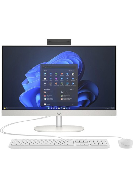 Hp Proone 240 G10 Beyaz 23.8" I5-1335U 8gb 512SSD Wifi 6 Fdos Aıo