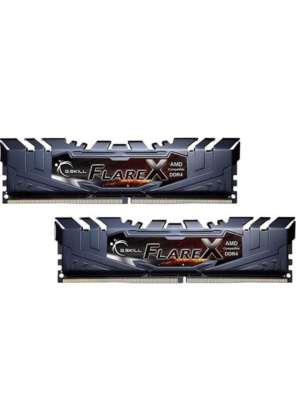 Gskıll 32GB (2x 16GB) Ddr4 CL16 Dual Kıt Pc Ram Flare x F4-3200C16D-32GFX
