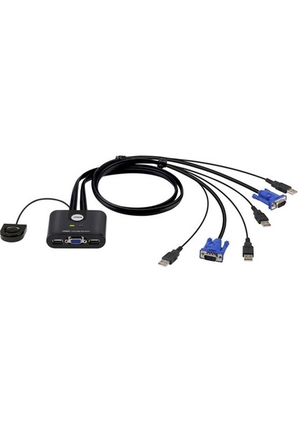 Aten CS22U 2-Port USB VGA Kvm Switch