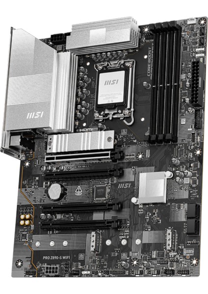 Msı Pro Z890-S Wıfı Ddr5 8600(OC) DVI HDMI Atx