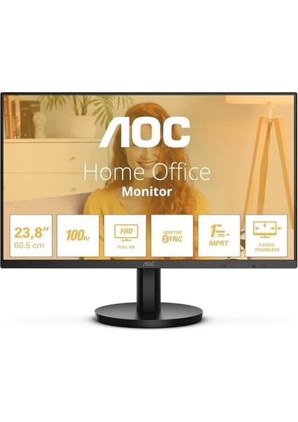 Aoc 23.8" IPS 24B3HA2 1ms 100hz HDMI Multimedya Monitör