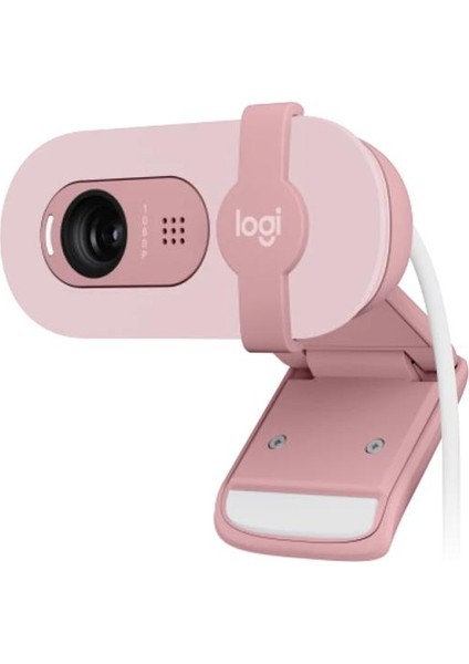Logıtech Brıo 100 Full Hd 1080P Mikrofonlu Web Kamera Pembe 960-001623