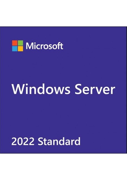 Dell Wındows Server 2022 Standart W2K22STD-ROK 634-BYKR