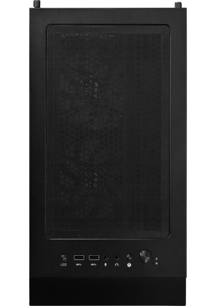 Msı Mag Forge 120A Airflow 6X120MM Auto Rgb Fan Temperli Cam Atx Kasa