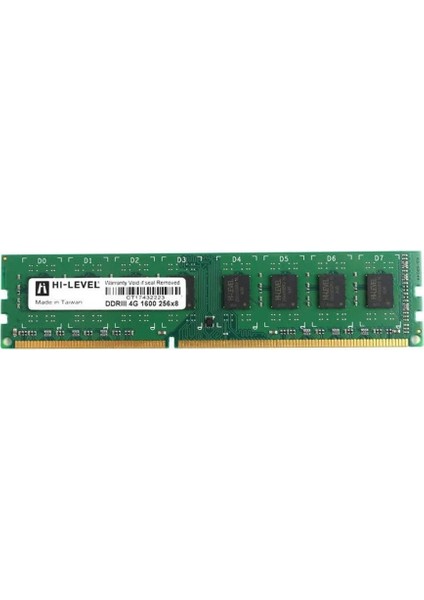 Hi-Level 4gb 1600MHZ Ddr3 Kutulu Pc Bellek (HLV-PC12800-4G)