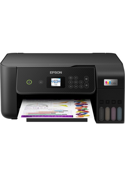 Epson Ecotank L3260 Renkli Yaz/tar/fot Wi-Fi A4