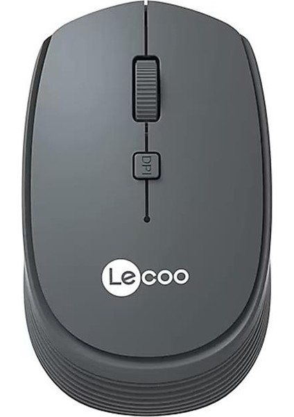 Lecoo USB Optik Kablosuz Mouse Gri WS202-G