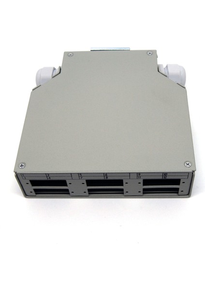Dın-Ray Için Sonlandırma Kutusu, 6 x Sc/duplex Coupler Için (Fiber Coupler ve Pigtail Haricen Temin Edilir)&lt;br&gt; beek Din Rail Distribution Box For 6x Sc/dx Couplers (Fiber Couplers And Pigt