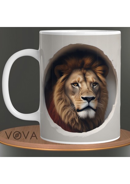 Alev Yele – Cesaretin Kupası 330 ml Porselen Kupa Bardak